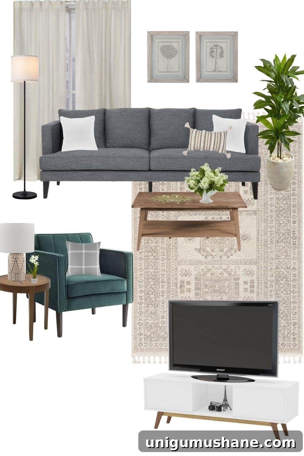 3 Budget Living Room Designs Under $2,000 4 modern classic living room ideas