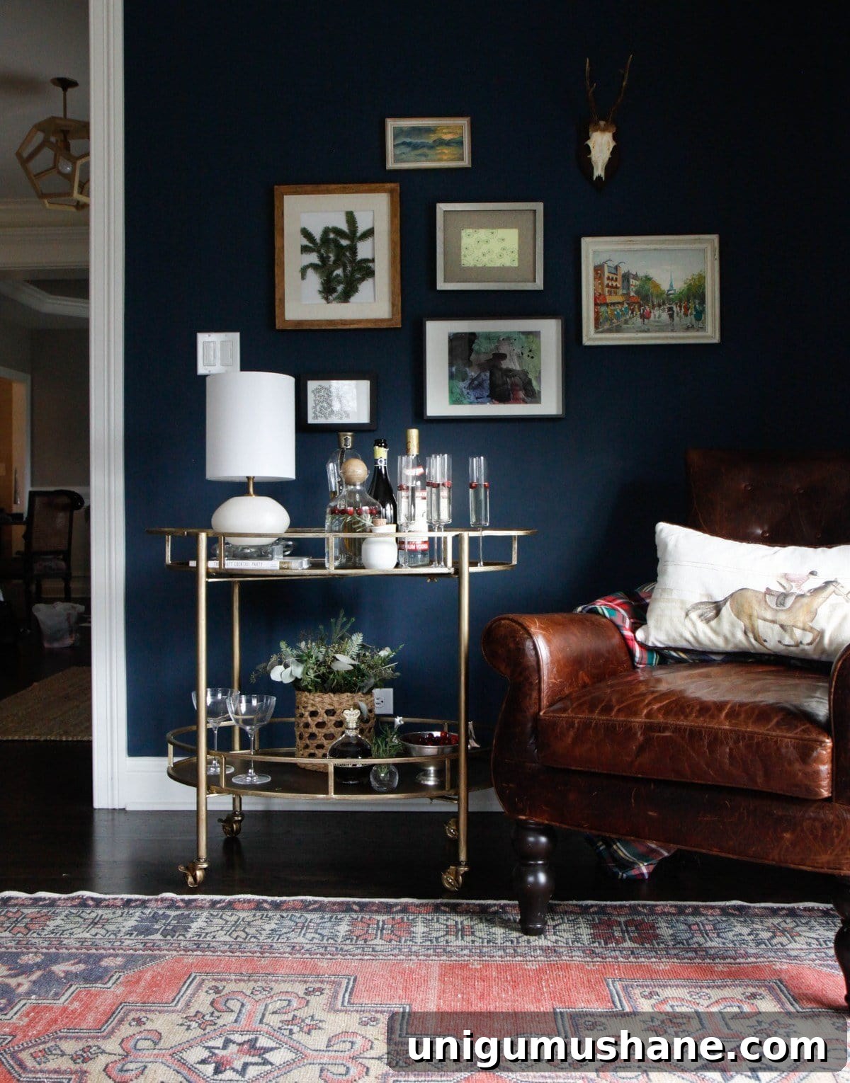 Designer-Recommended Navy Blue Paint Colors 12 Farrow and Ball Hague Blue - Park & Oak Design