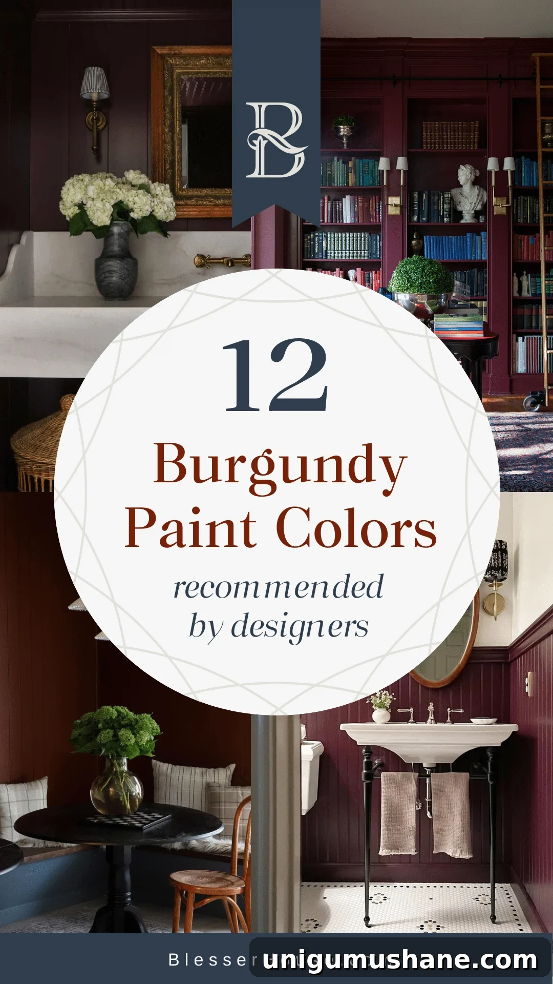 Designer-Recommended Navy Blue Paint Colors 15 burgundy paint colors