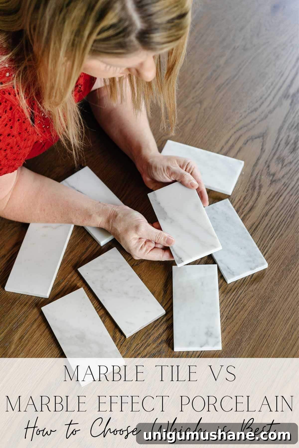 Marble Tile vs Marble-Effect Tile: Which Suits Your Home? 2 Marble Tile vs Marble Effect Porcelain Tile | The pros and cons of marble tile against marble effect porcelain tile and how to know which is best for your kitchen or bathroom remodel.