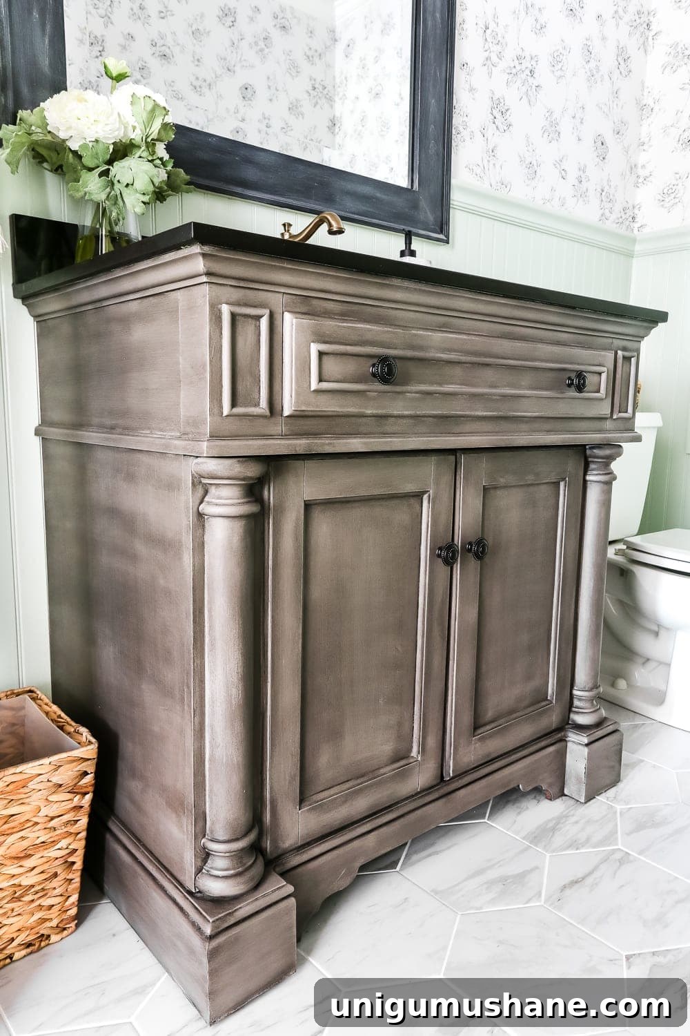 Wood Bathroom Vanities: Styles and Prices for Any Budget 10 painted bathroom vanity to look like wood