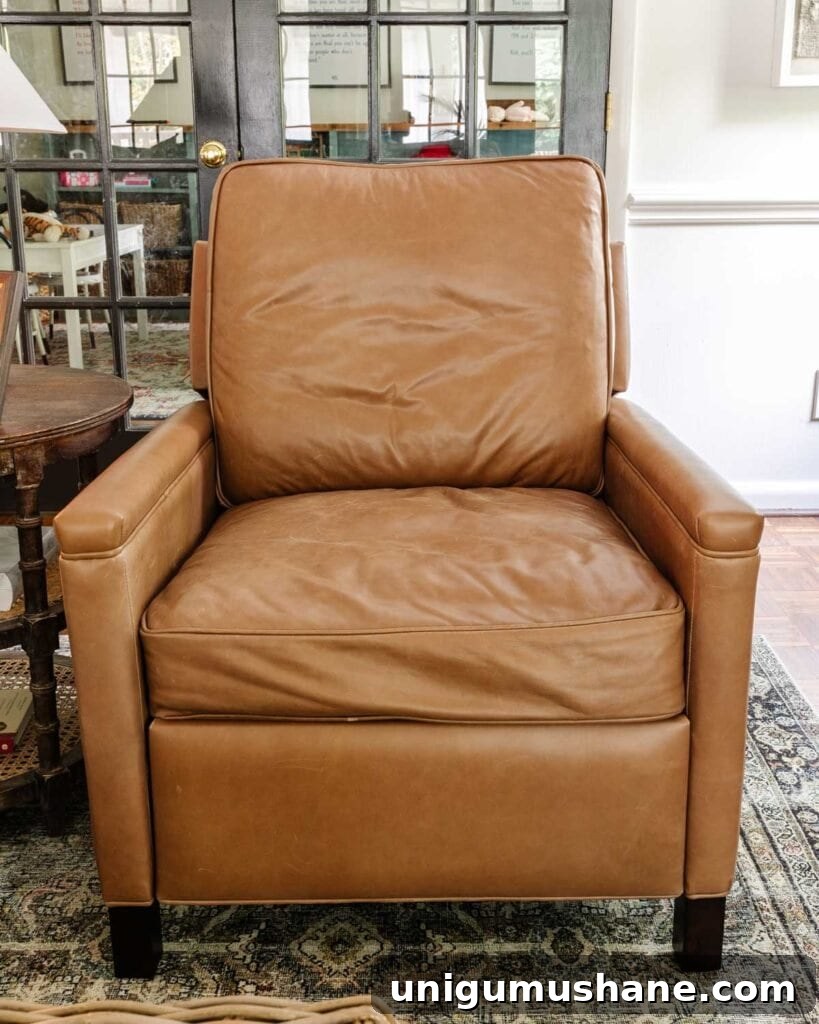down blend cushions on pottery barn recliner