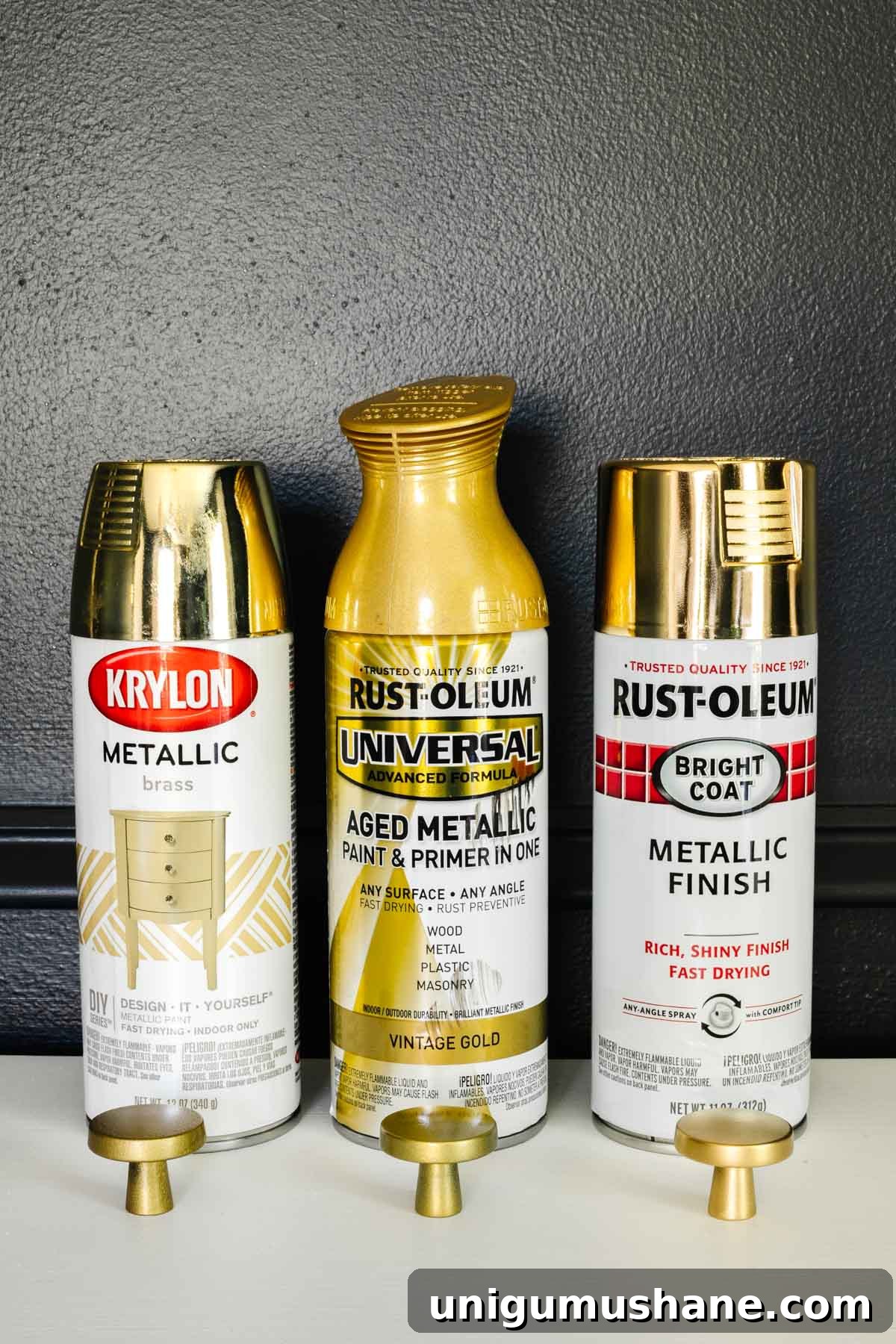 Gold Spray Paints Ranked: Top Picks for Metallic Finish 4 gold spray paint types ranked for performance