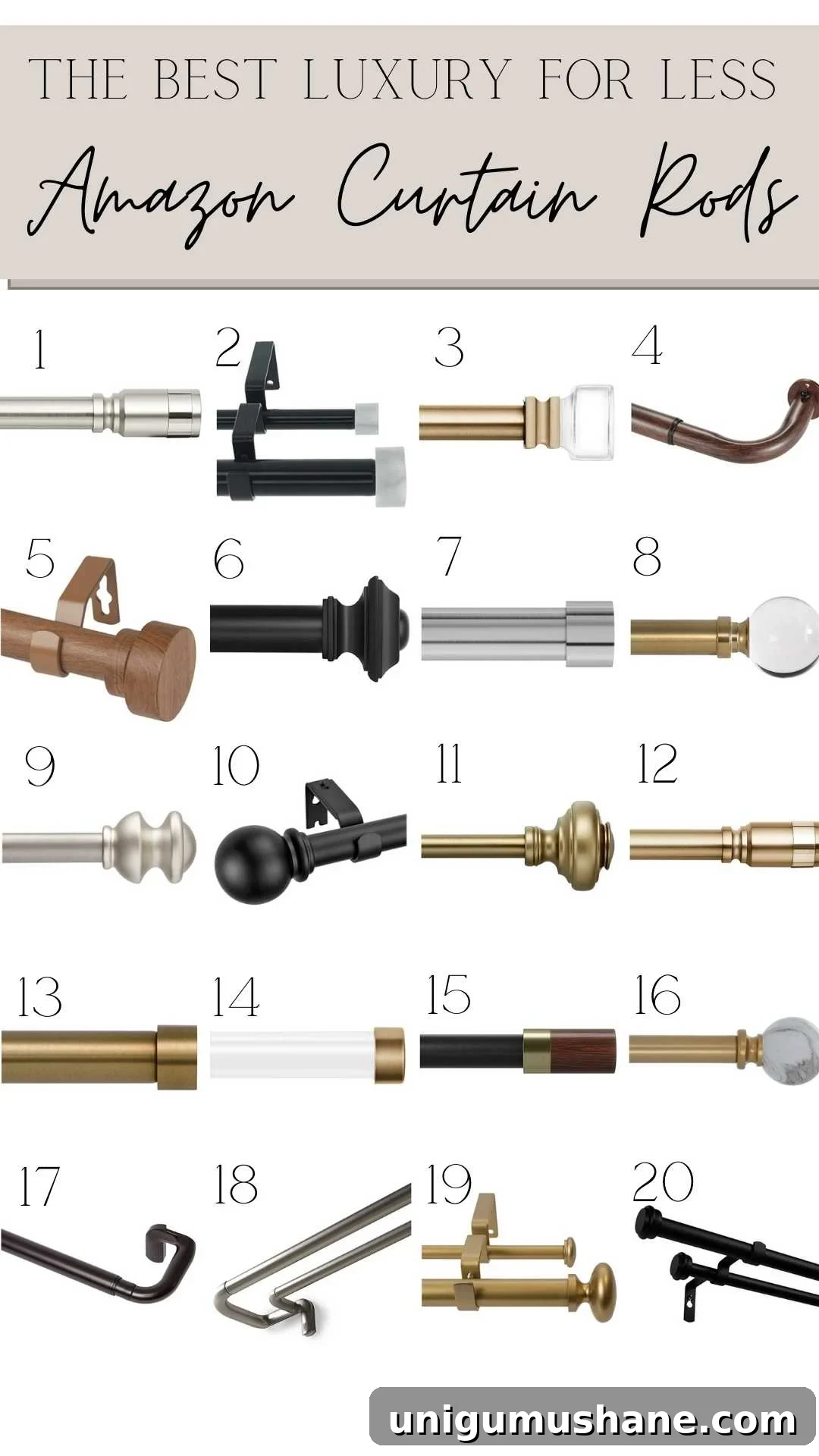 Amazon Curtains and Window Shades 2025: Luxury for Less 9 Amazon curtain rods
