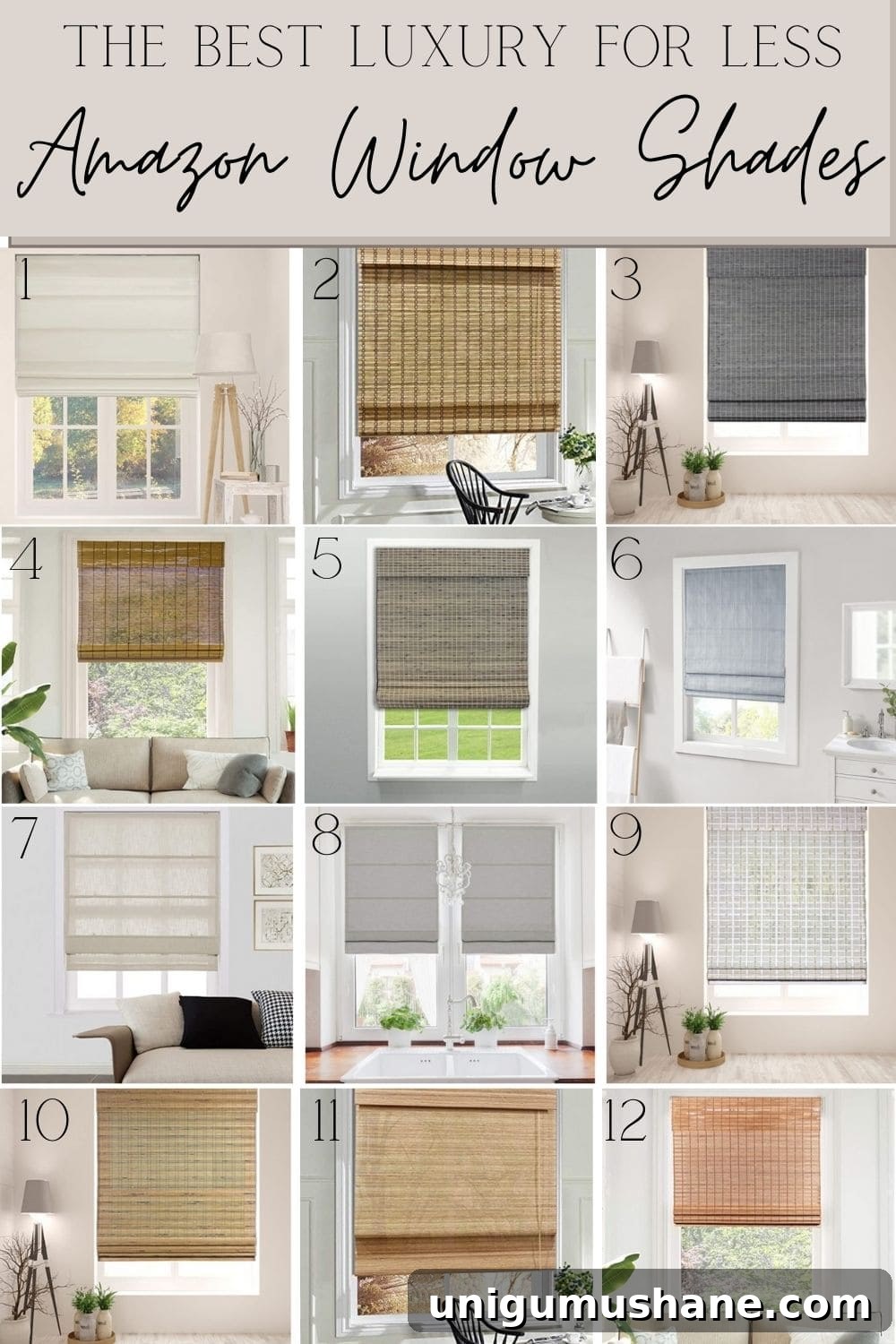 Amazon Curtains and Window Shades 2025: Luxury for Less 10 Amazon window shades