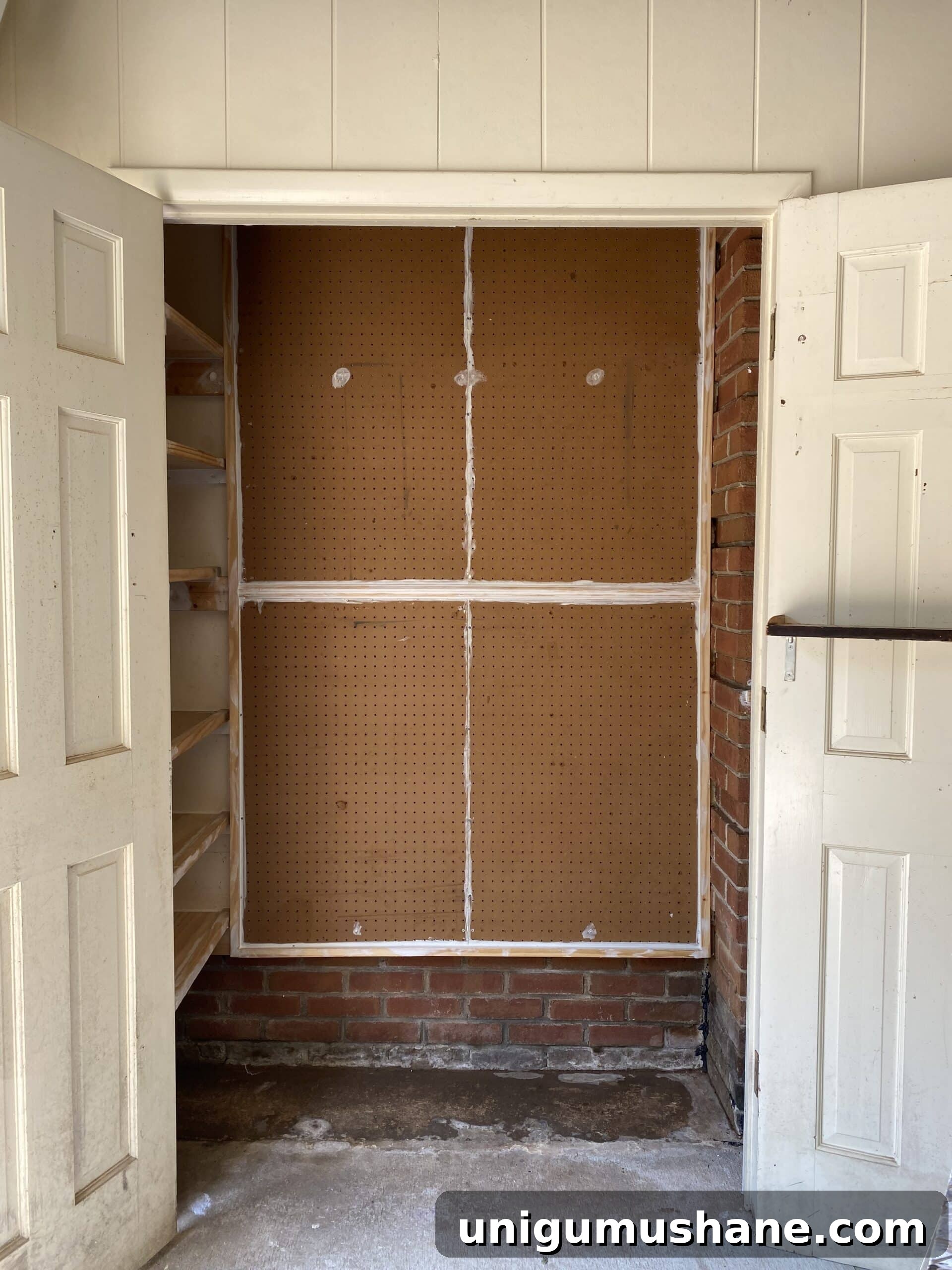 Smart Paint Closet Storage Ideas for Small Spaces 3 paint storage closet before