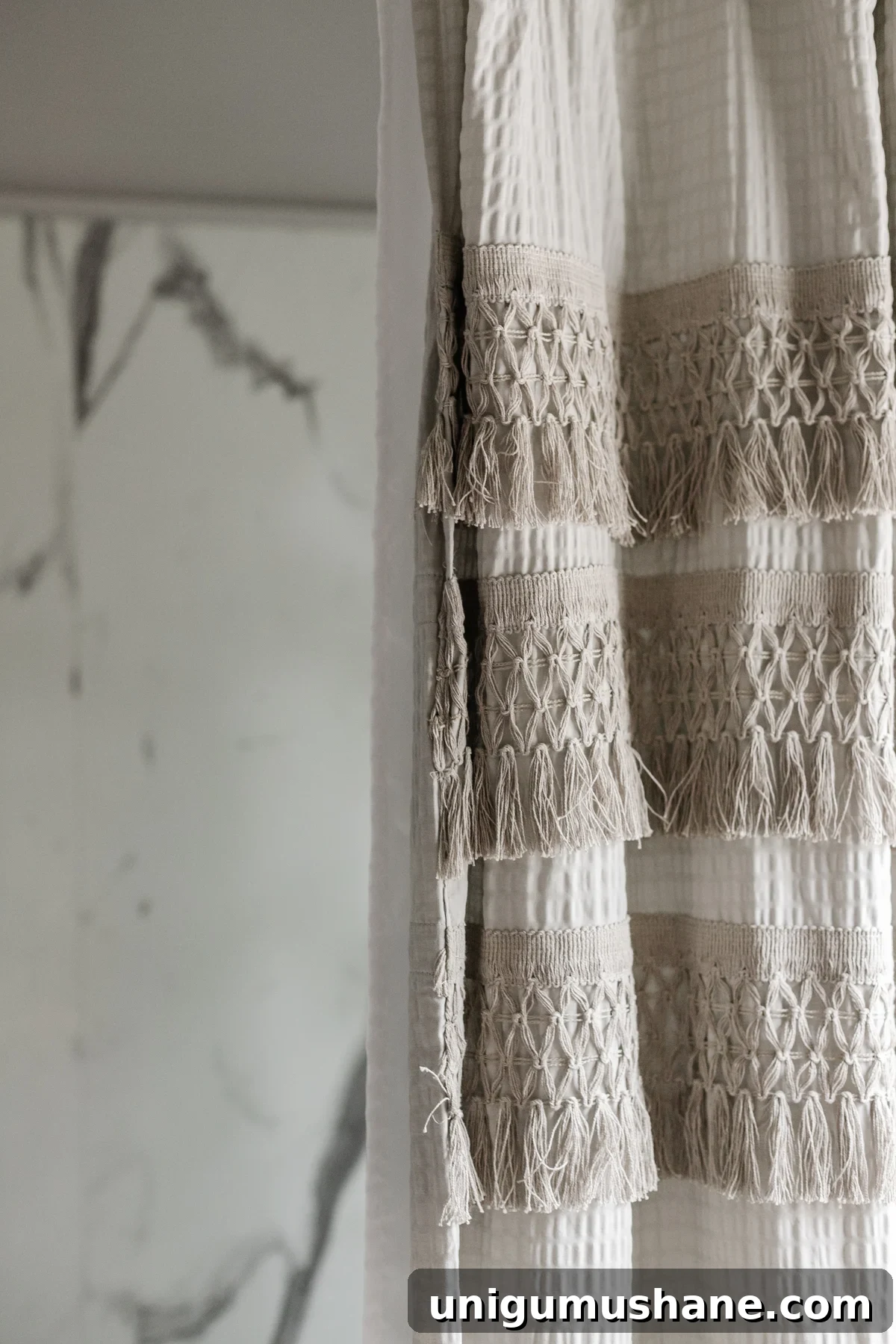 Black and White Bathroom Ideas: Small Swaps for a Classic Look 15 gray shower curtain