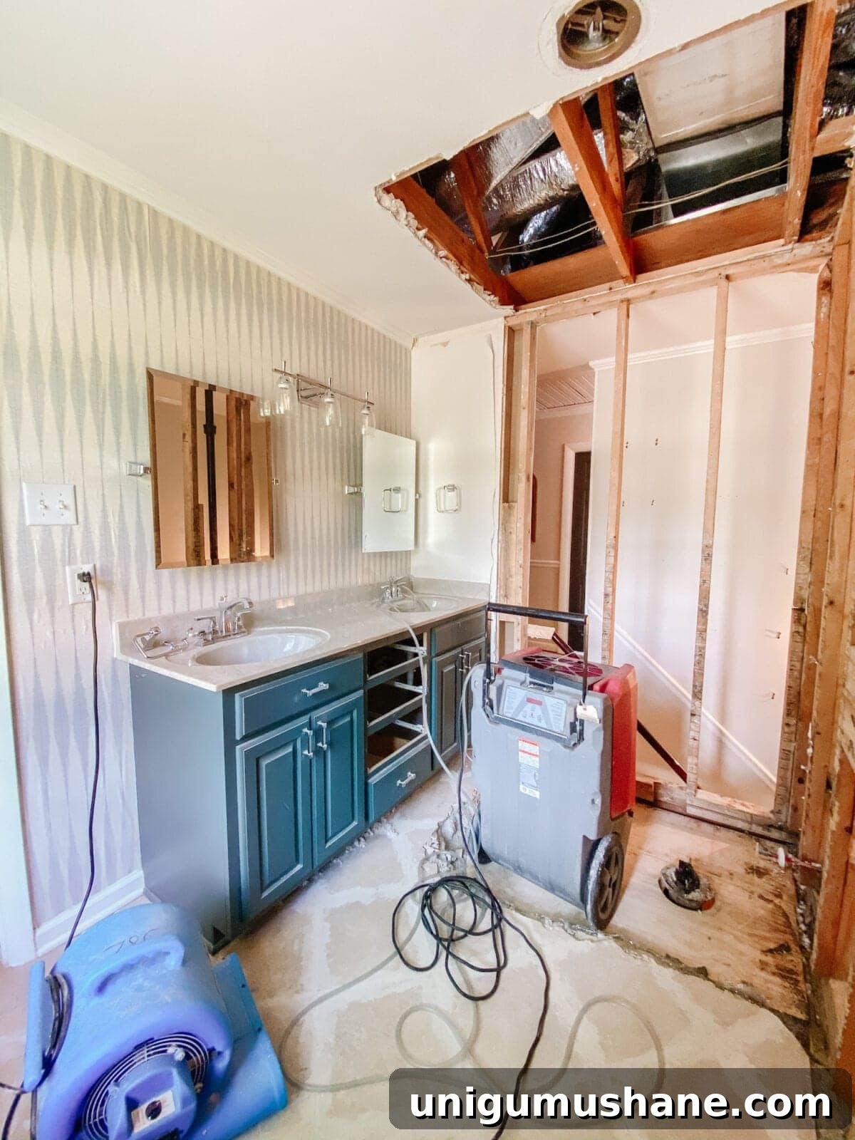 bathroom before