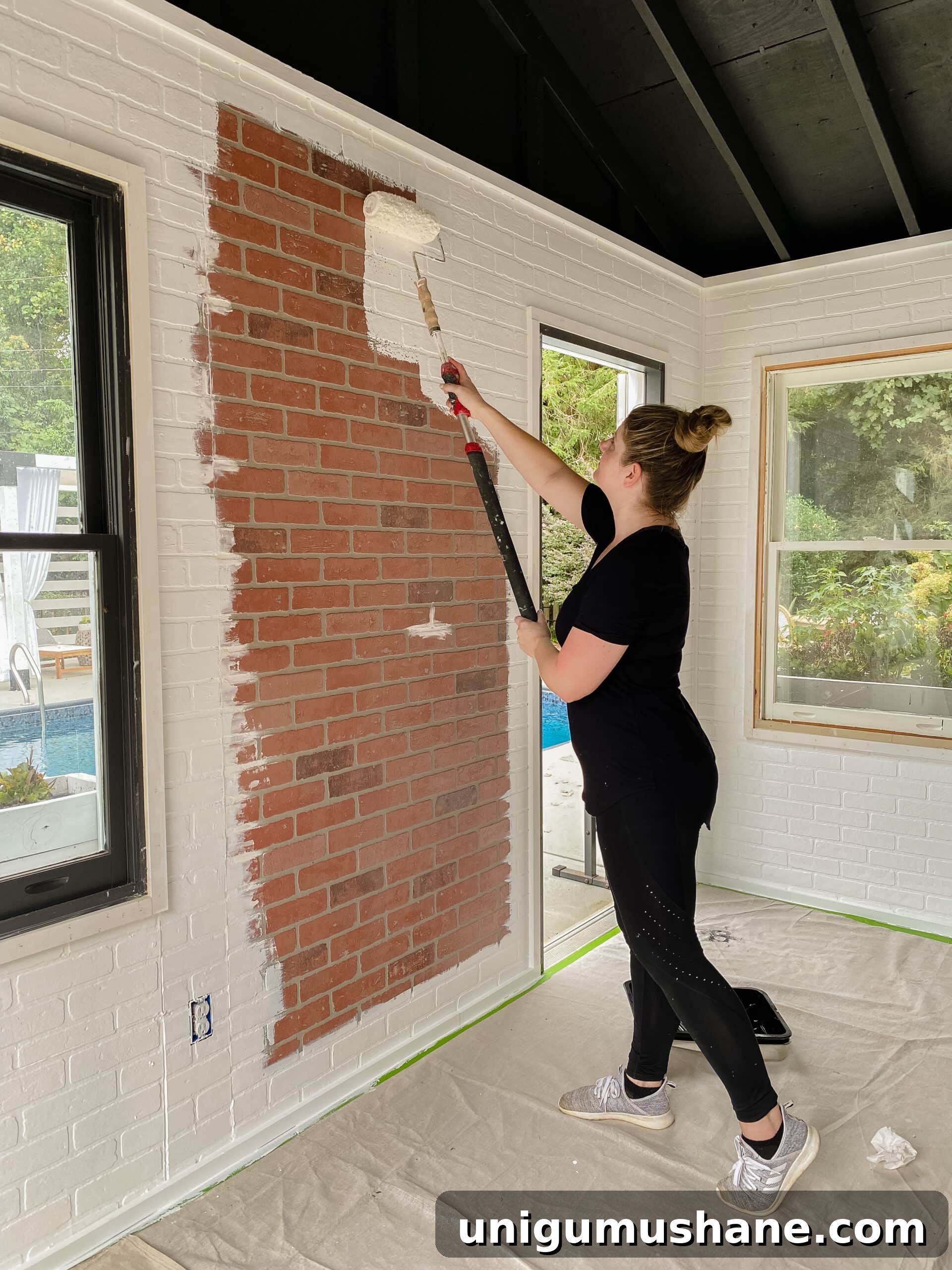 paint white brick 