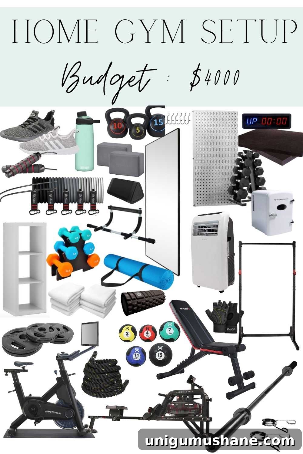 Build a Home Gym Step-by-Step on Any Budget 7 home gym equipment setup for $4000