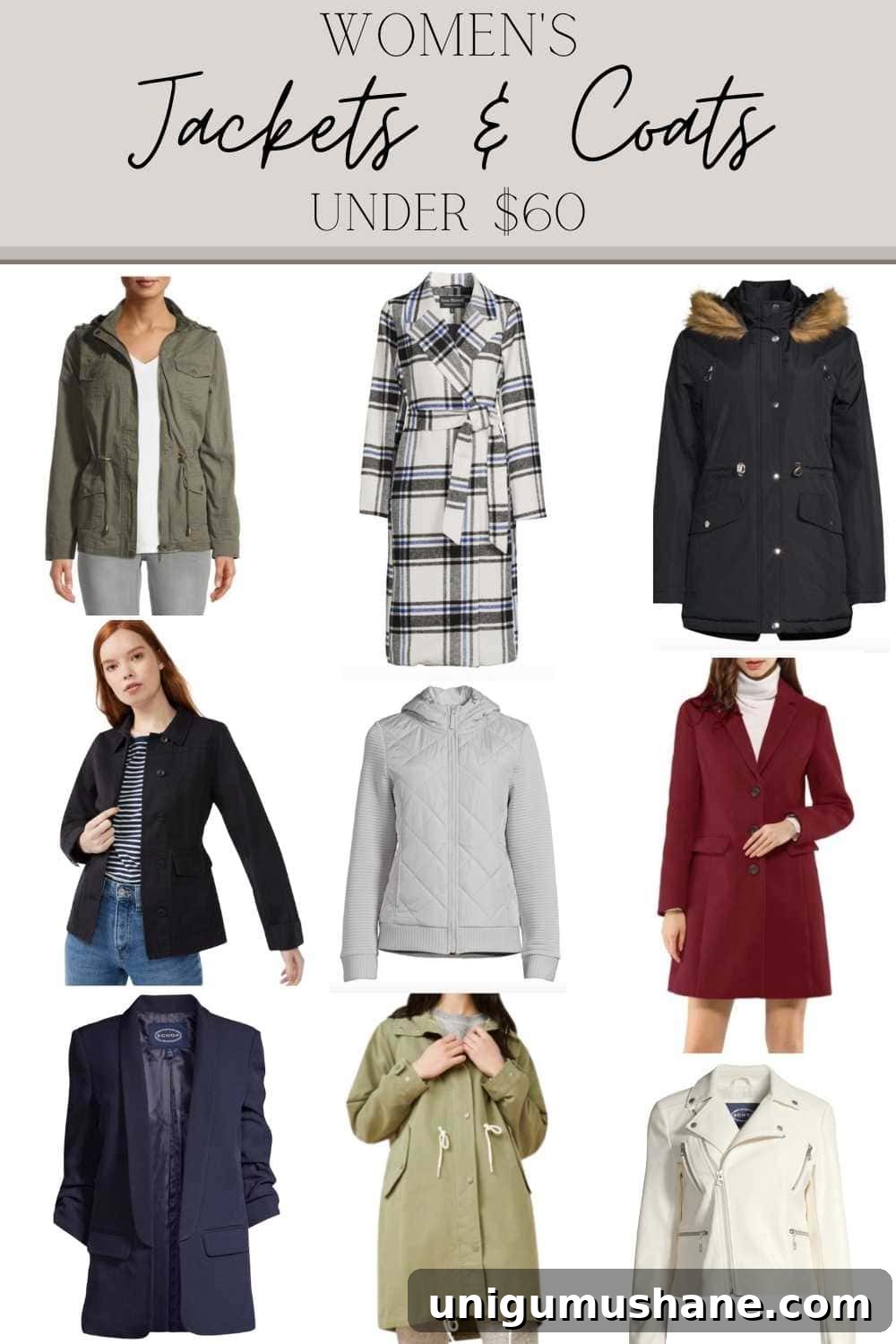 Stylish Fall Jackets and Coats for the Whole Family Under $60 3 fall jackets and coats for women under $60