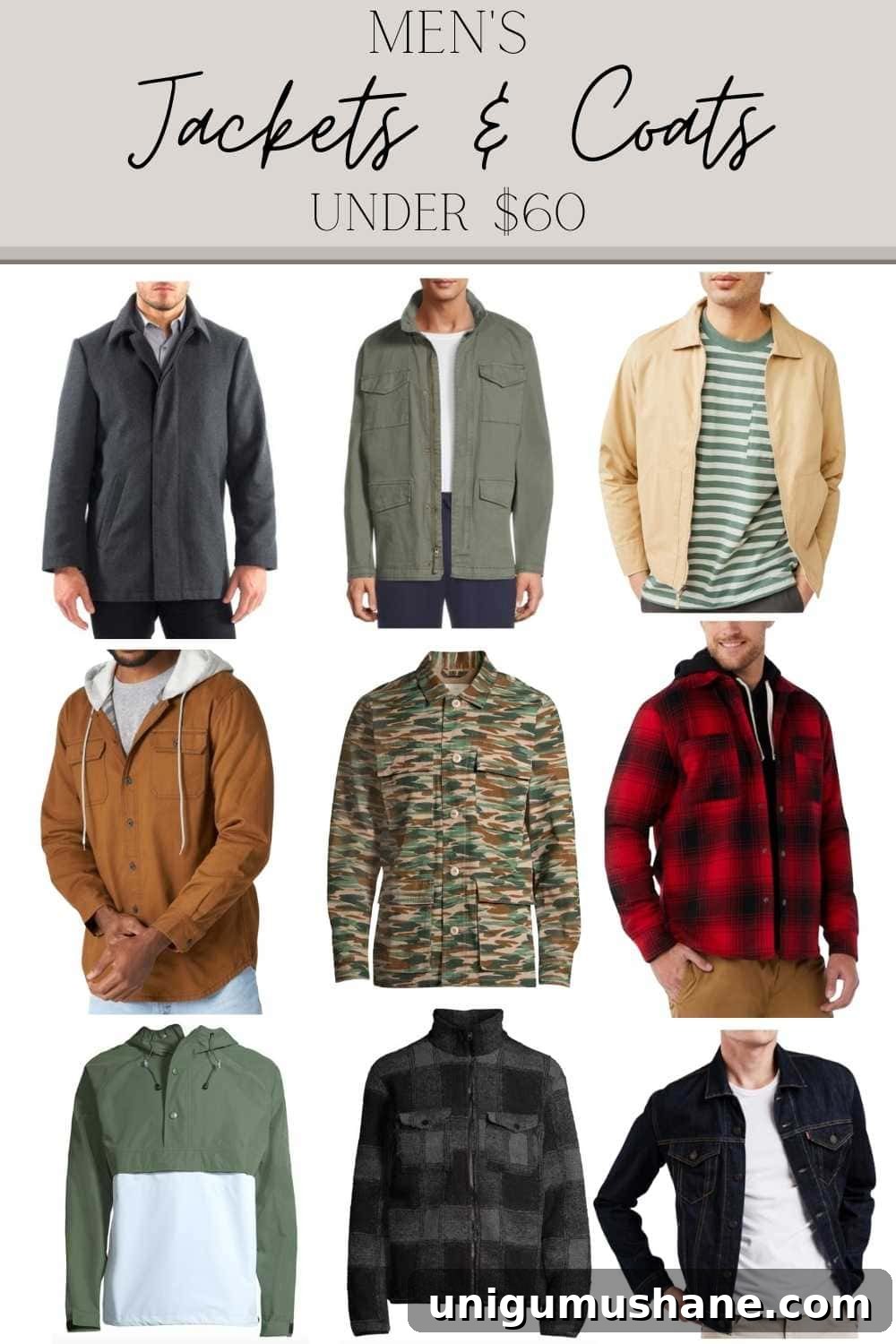 Stylish Fall Jackets and Coats for the Whole Family Under $60 4 fall jackets and coats for men under $60