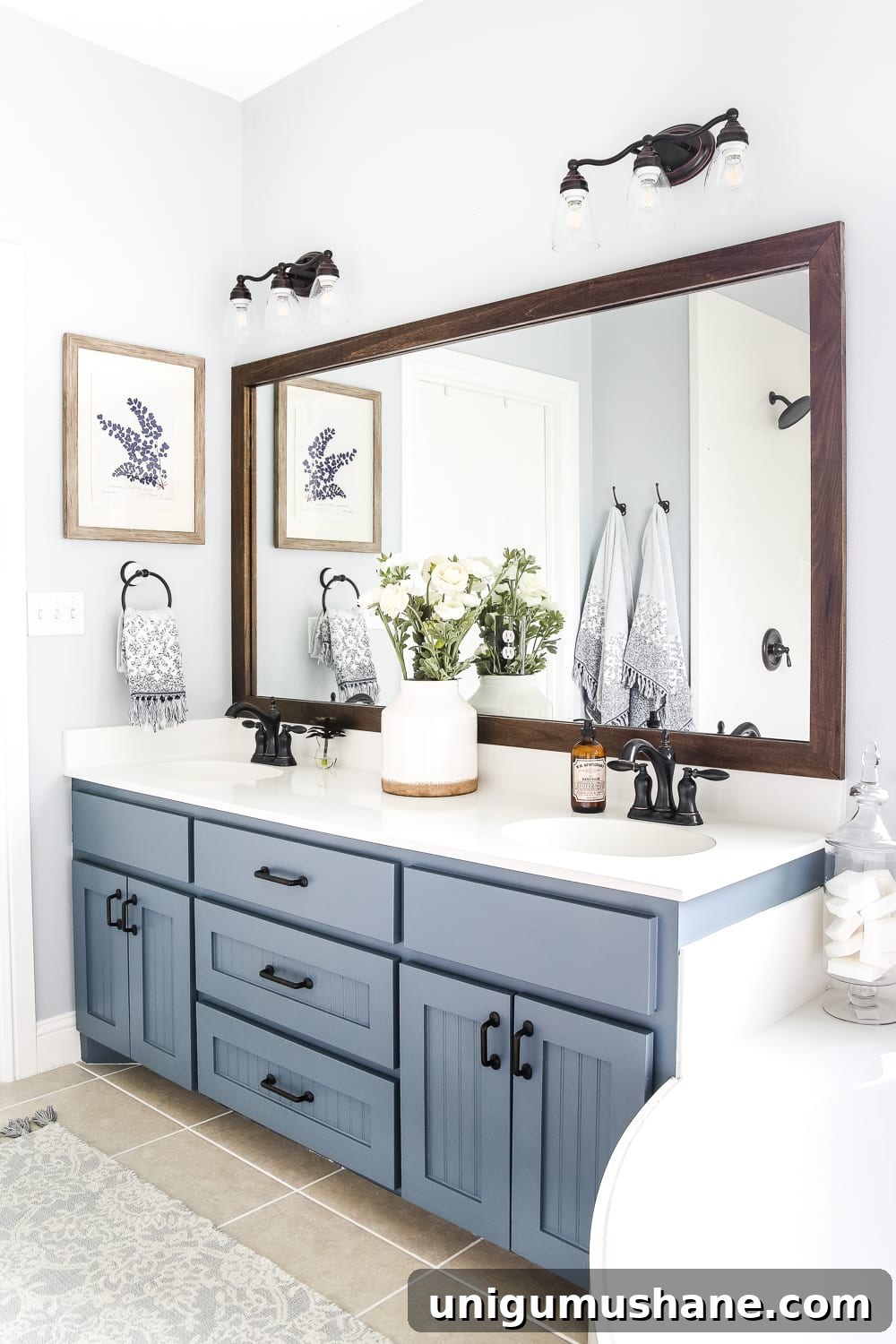 Sherwin Williams Slate Tile - blue grey paint good for cabinets