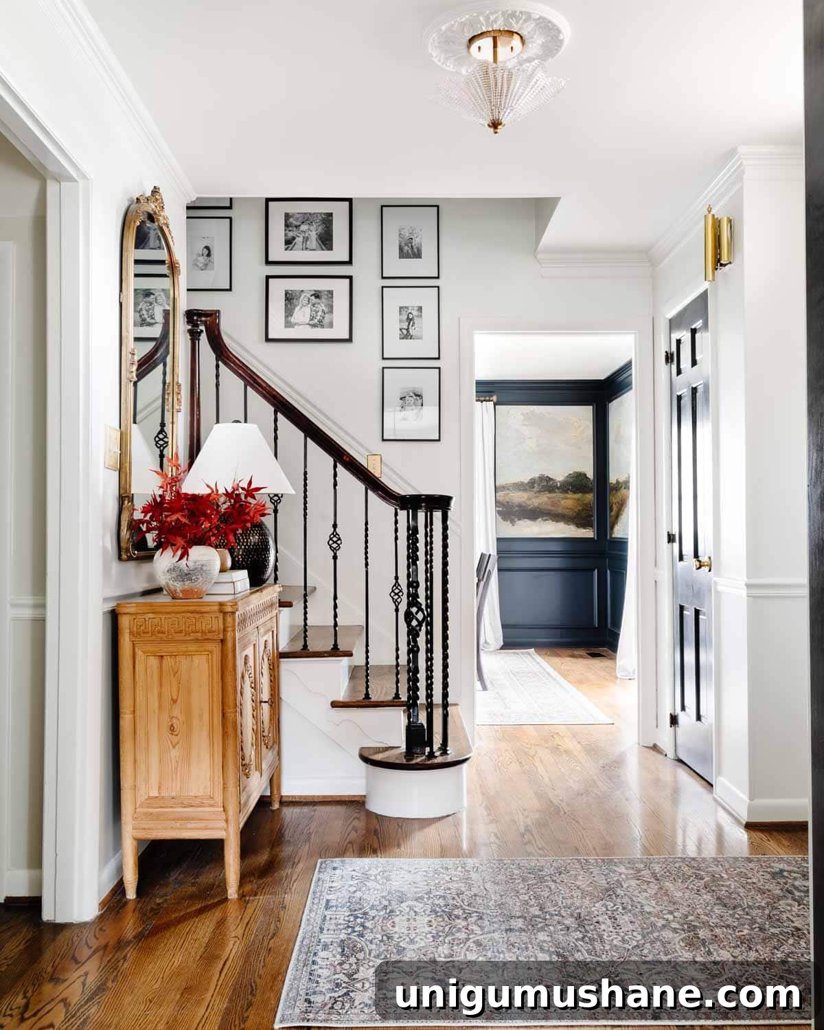 Flush Mount Ceiling Light Replacement Guide for Any Budget 4 glass flush mount light fixture in a foyer