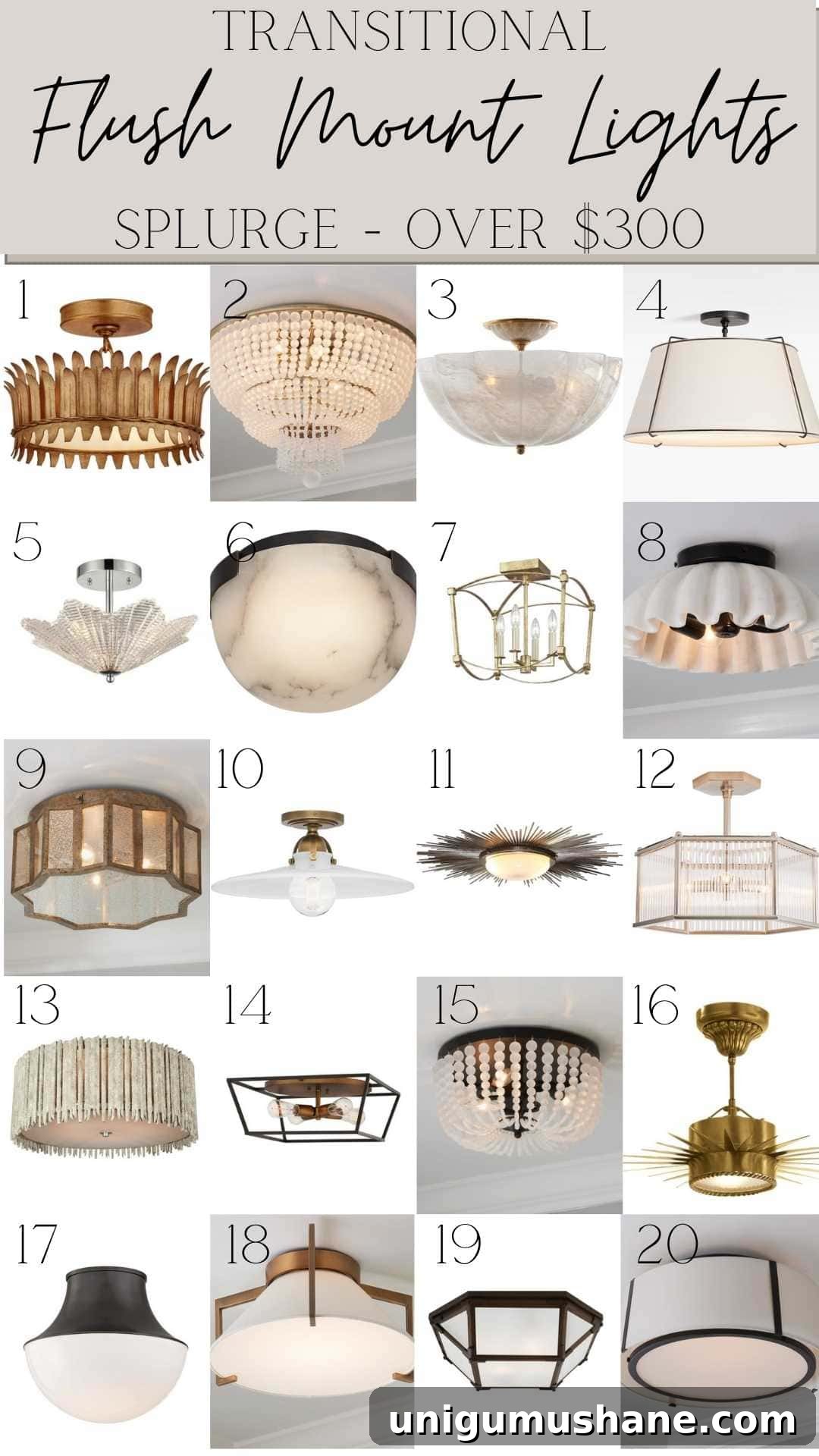 Flush Mount Ceiling Light Replacement Guide for Any Budget 7 boob light replacement flush mount light fixtures over $300