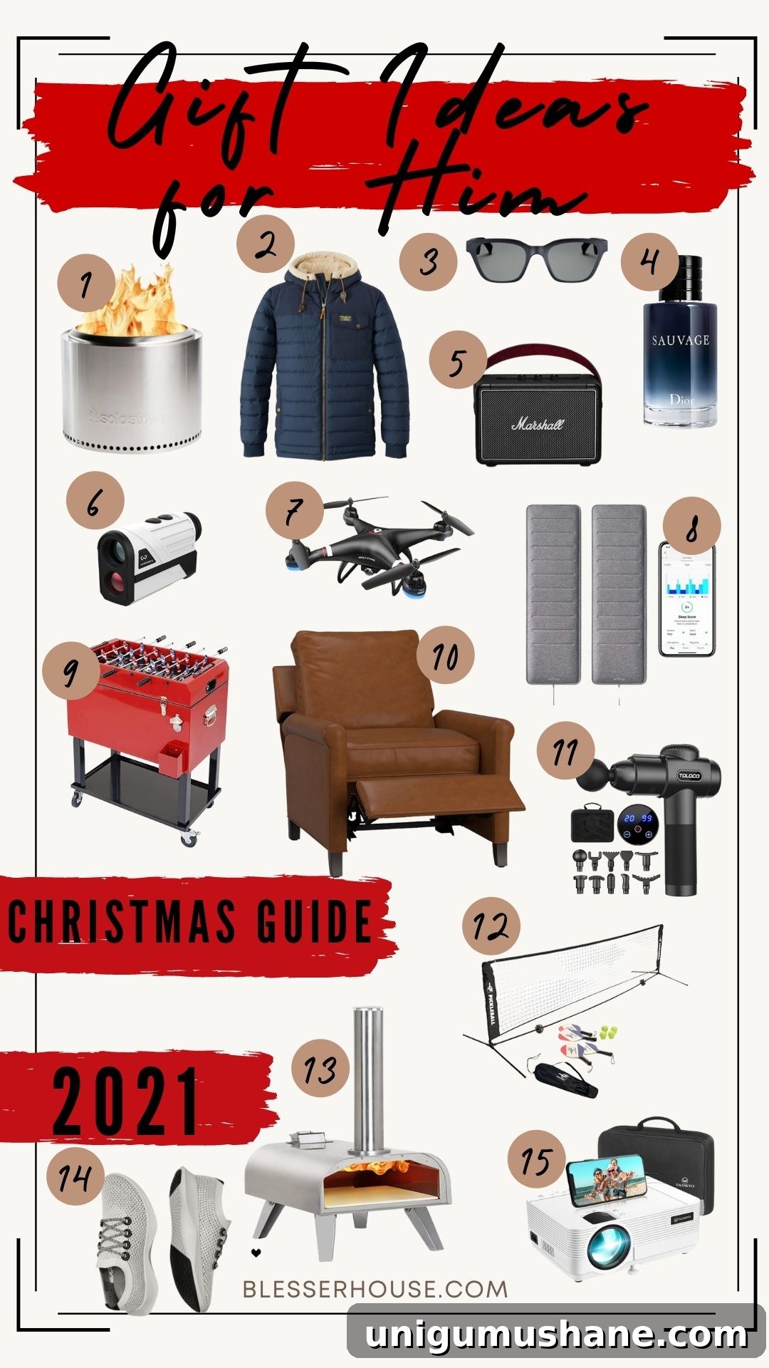 Christmas Gifts for Him 2021: Unique Ideas He'll Love 3 Christmas Gift Guide 2021: Gift Ideas for Him over $60