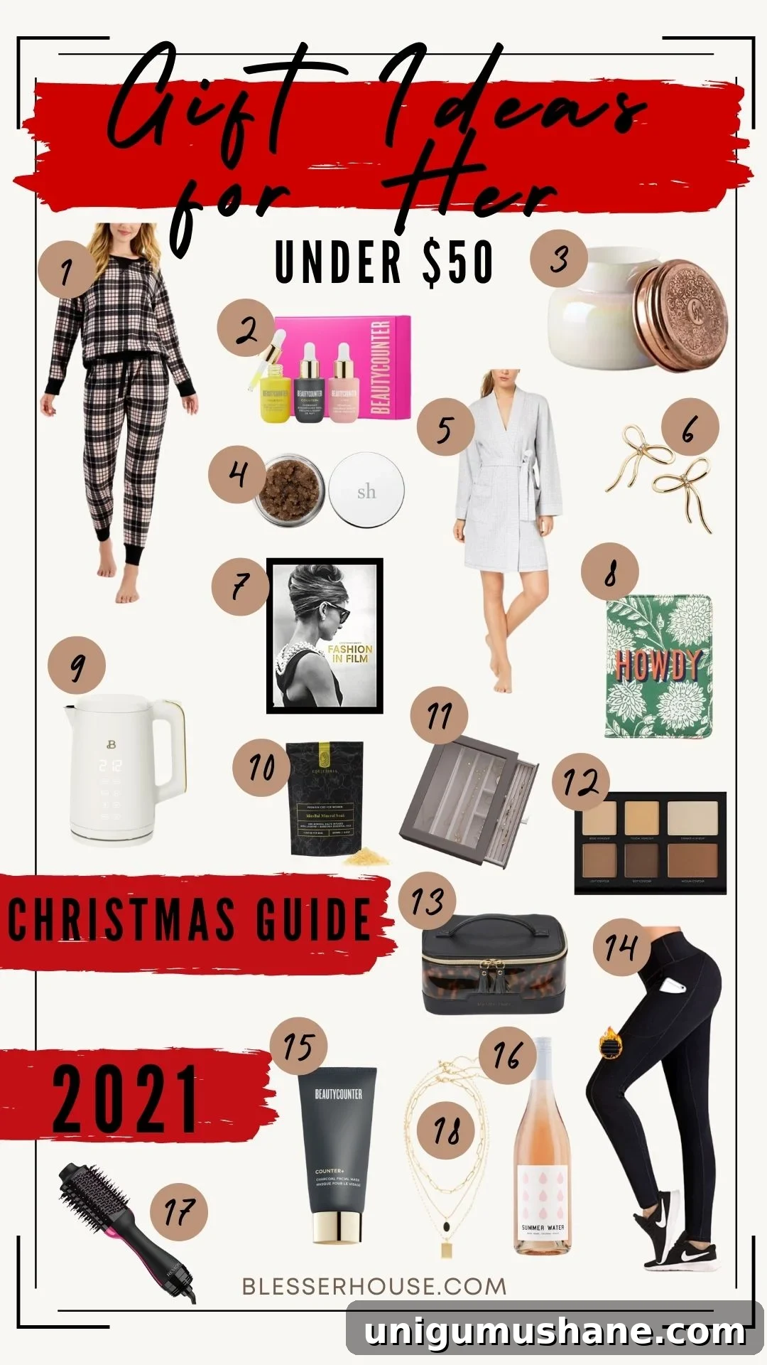 Christmas gift guide 2021: gift ideas for her under $50