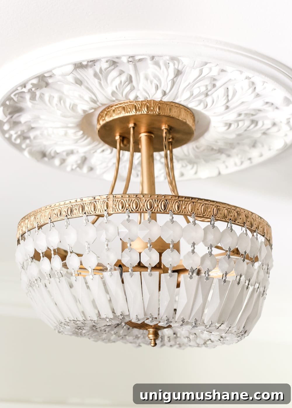 Rub n Buff Color Guide: Tested Shades and Step-by-Step Tutorial 6 antique gold frosted glass light fixture