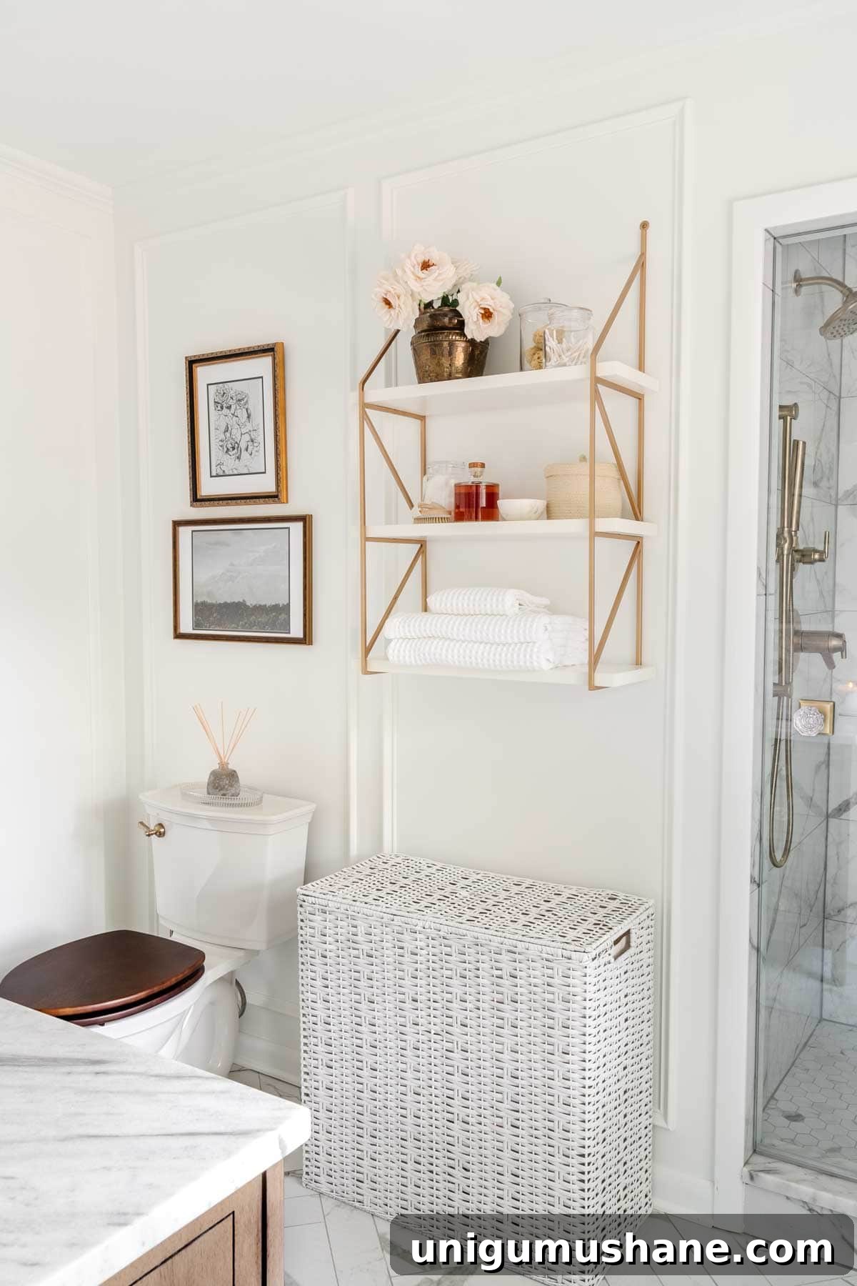 Modern-Vintage En Suite Bathroom Remodel Tour 17 en suite modern vintage bathroom remodel