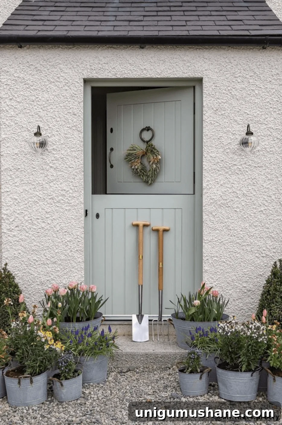 12 Sage Green Paint Colors for a Relaxing Room 11 Farrow & Ball Mizzle sage green paint color