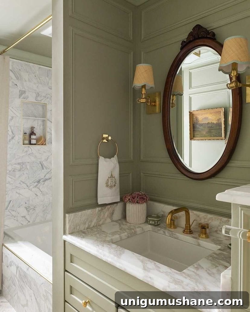 12 Sage Green Paint Colors for a Relaxing Room 12 Farrow & Ball French Gray sage green paint color