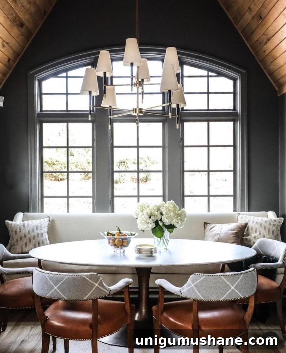 Breakfast Nook Design Ideas and Our Kitchen Phase 1 Inspiration 11 Go Moody for an Intimate Breakfast Nook