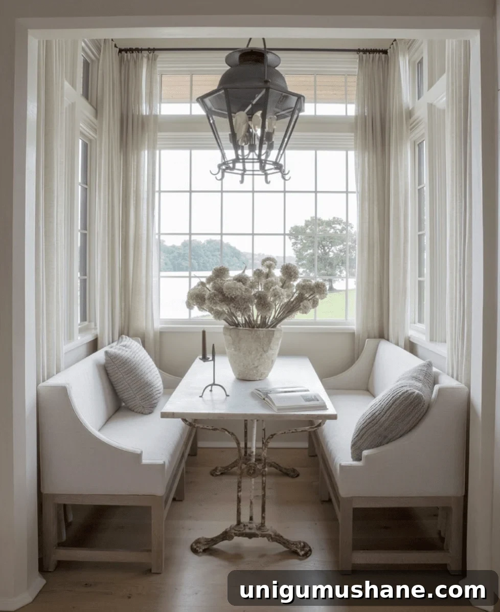 Breakfast Nook Design Ideas and Our Kitchen Phase 1 Inspiration 21 Use Stand-Alone Banquettes