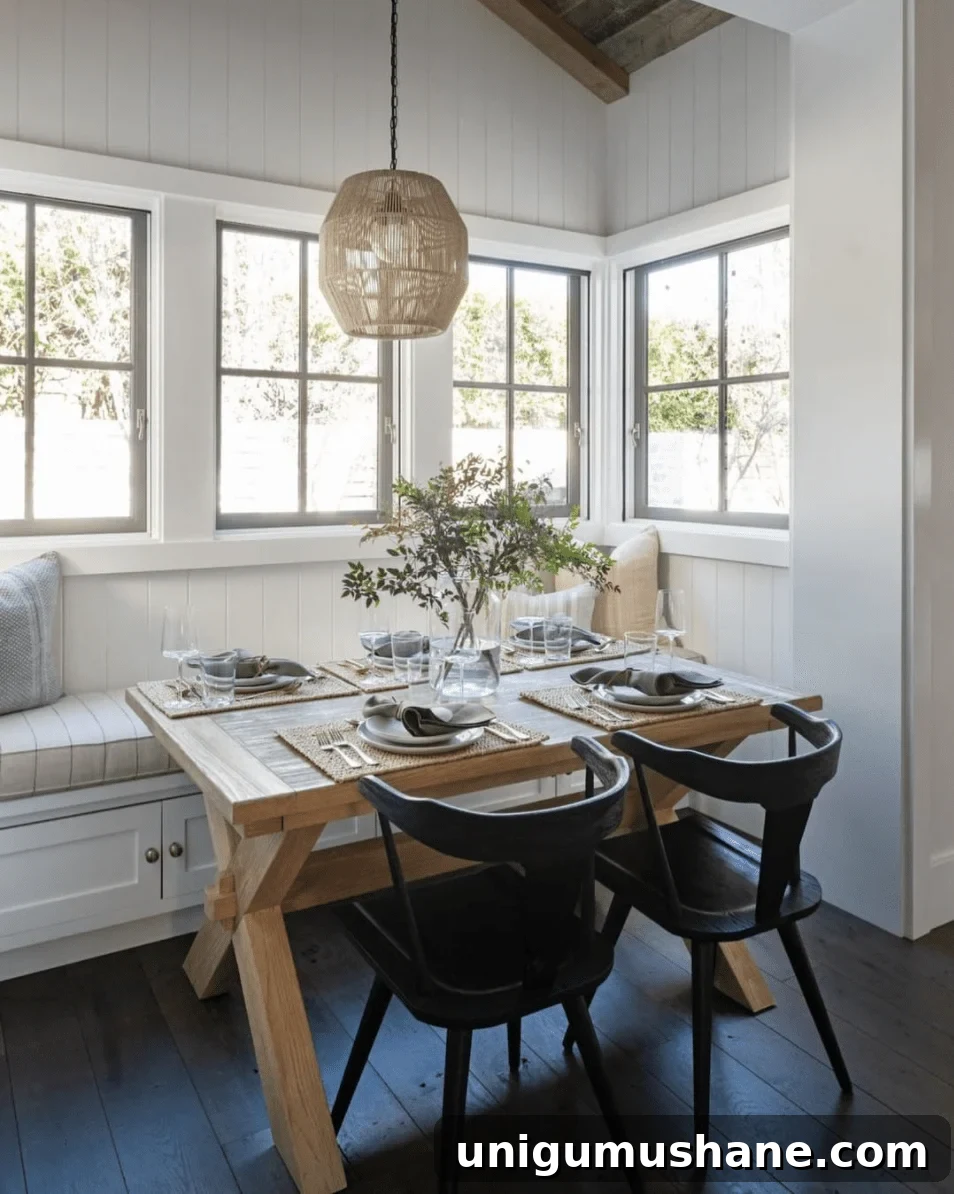 Breakfast Nook Design Ideas and Our Kitchen Phase 1 Inspiration 30 Add Cabinet Doors to the Banquette