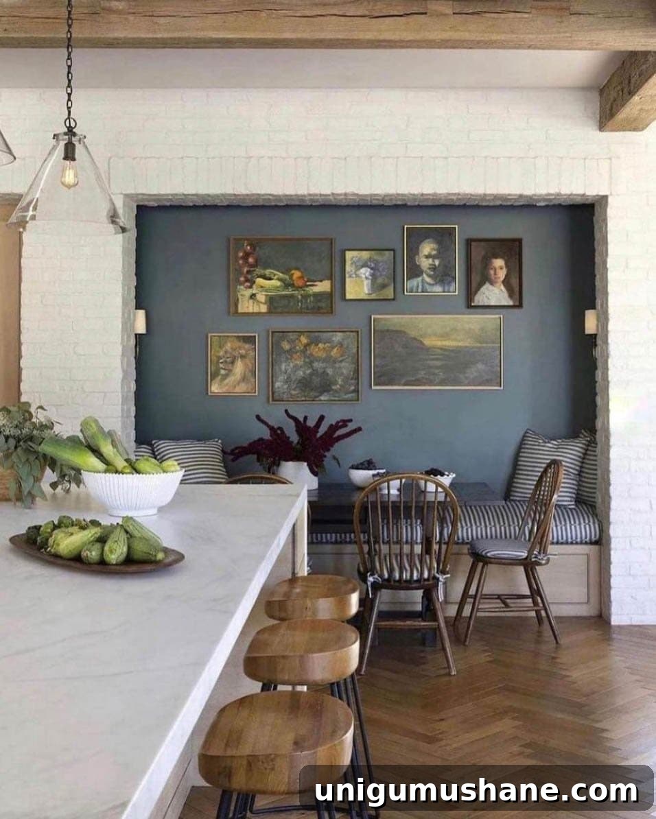 Breakfast Nook Design Ideas and Our Kitchen Phase 1 Inspiration 7 Let an Awkward Niche Provide Breakfast Nook Seating