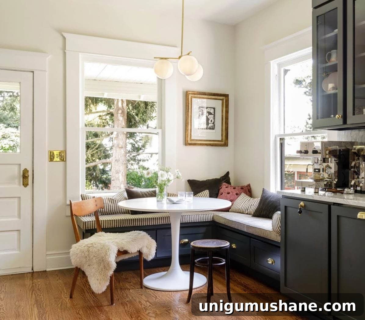 Breakfast Nook Design Ideas and Our Kitchen Phase 1 Inspiration 8 Utilize Drawers in a Dining Banquette