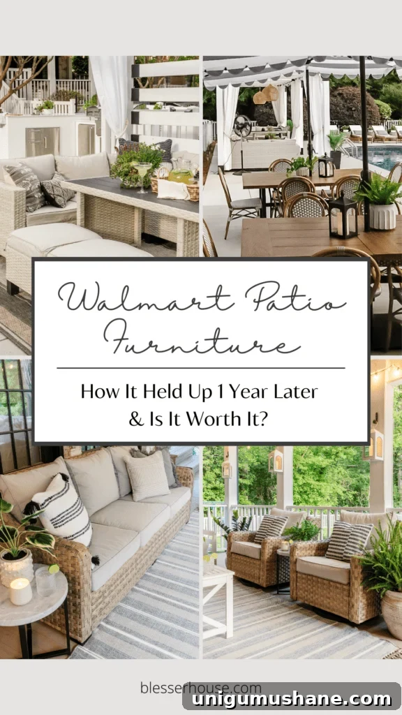 Better Homes and Gardens Patio Sets for Your Backyard 24 walmart patio furniture product review 1 year later