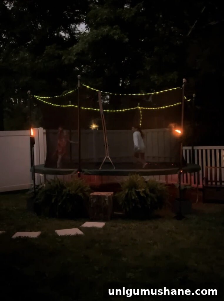 Better Homes and Gardens Patio Sets for Your Backyard 26 side yard play area and trampoline decor