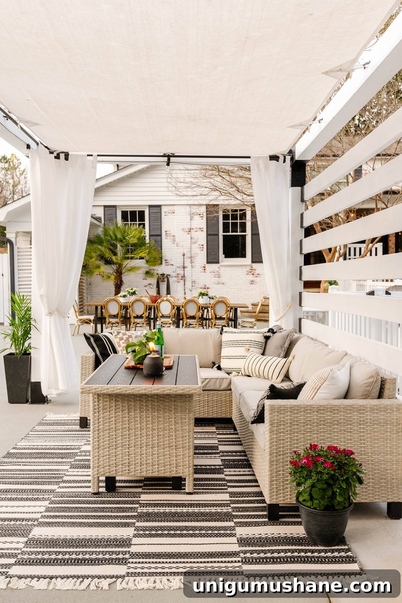 Better Homes and Gardens Patio Sets for Your Backyard 8 better homes and gardens outdoor furniture dining sectional in a DIY pool cabana