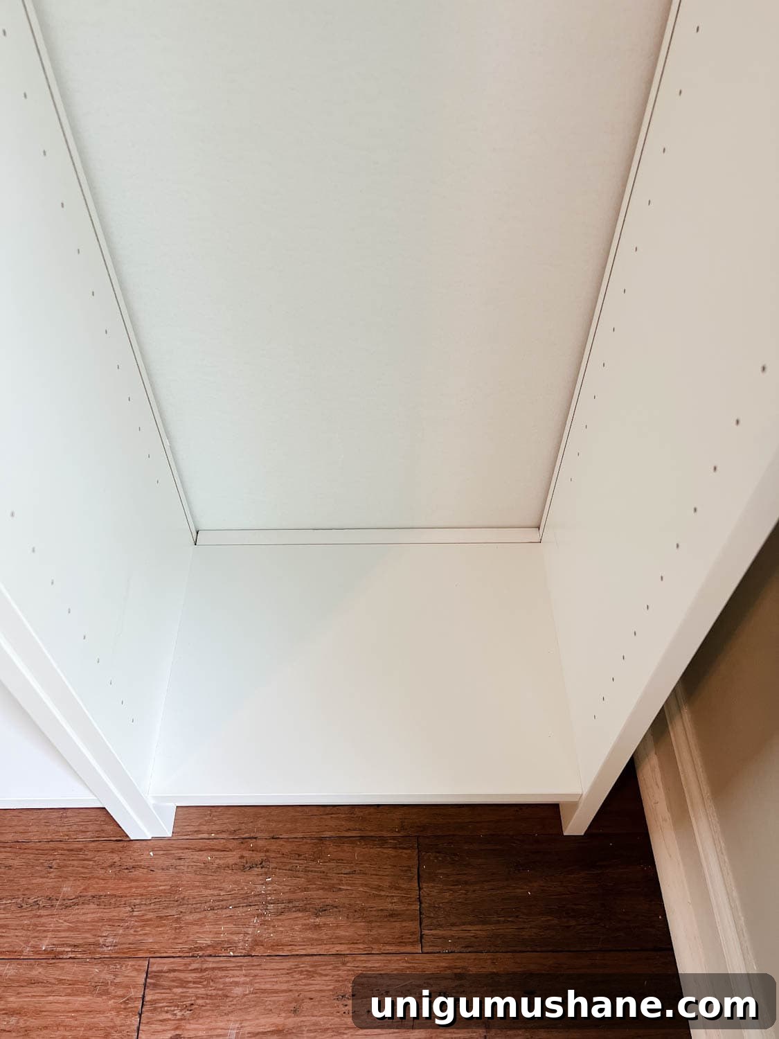 Convert IKEA Billy Bookcases into Built-In Bookshelves 8 filled gap at the back of a bookcase using a 1x2 to make the IKEA Billy bookcase hack