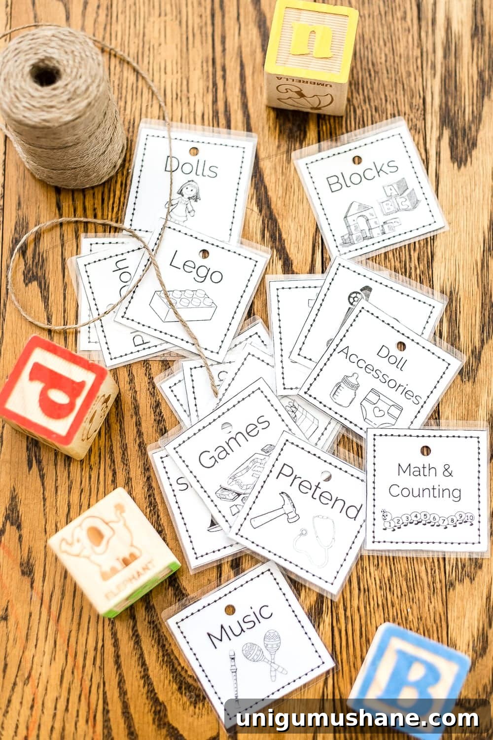 Hidden Toy Storage for Playrooms + Chic Amazon Storage Picks 7 laminated toy storage bin label printables with pictures