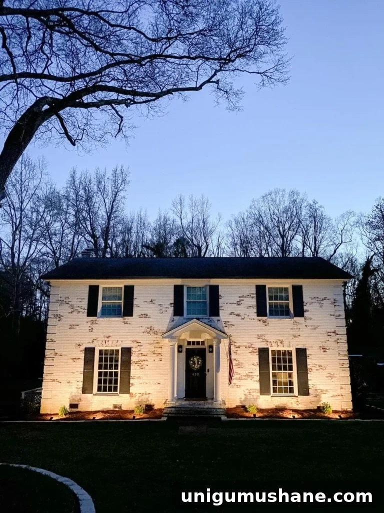 Backyard Lighting Ideas You Can Install Yourself 17 wireless landscape lights in front of a house