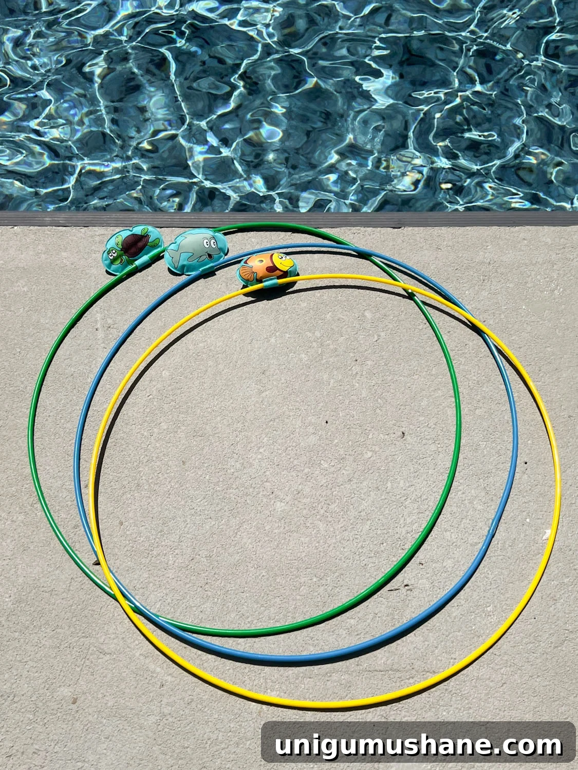Must-Have Pool Toys for Kids and Adults This Summer 8 swim through rings on the side of a pool