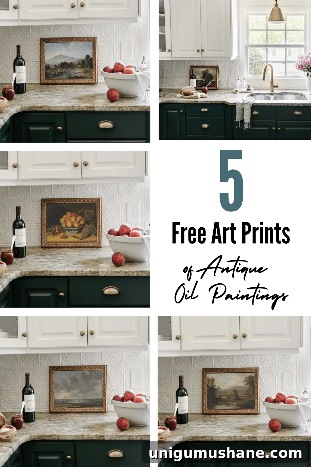 Free Oil Painting Prints for Kitchen Wall Art 2 5 free kitchen art antique oil painting prints