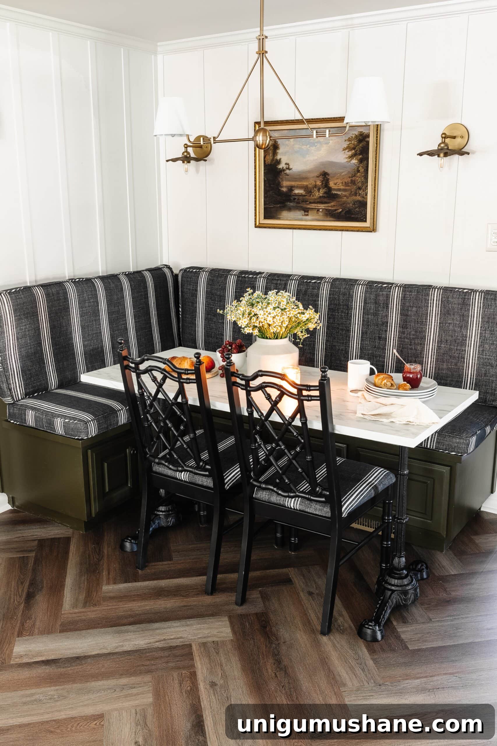 herringbone LVP flooring from ProCore Floors