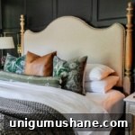 Fall Pillows That Transition Seamlessly Through Every Season 10 fall pillows on a bed with leather, velvet, and cotton
