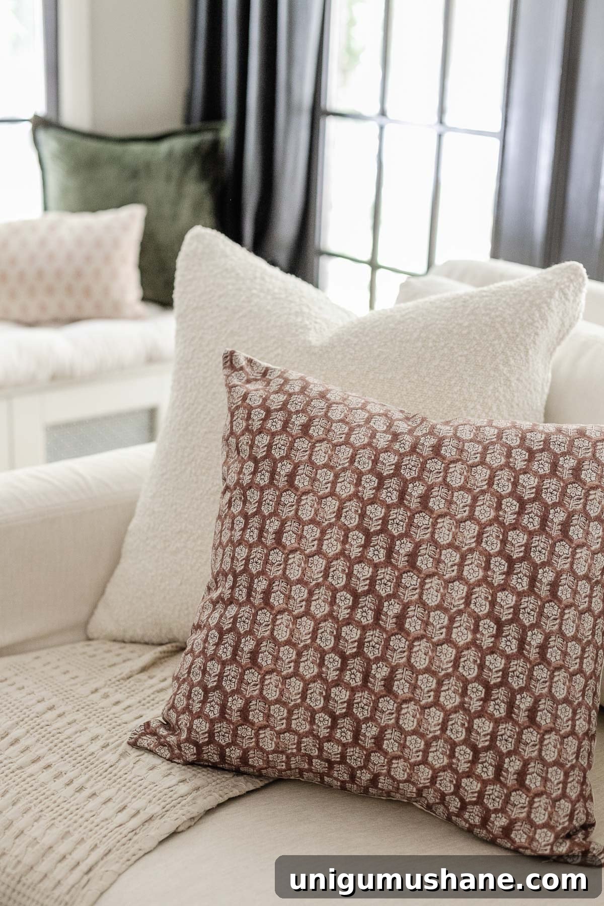 Fall Pillows That Transition Seamlessly Through Every Season 5 fall throw pillows on a couch