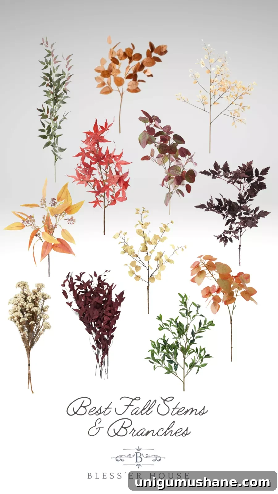 DIY Fall Centerpiece Ideas Using Autumn Branches 20 best fall branches and stems