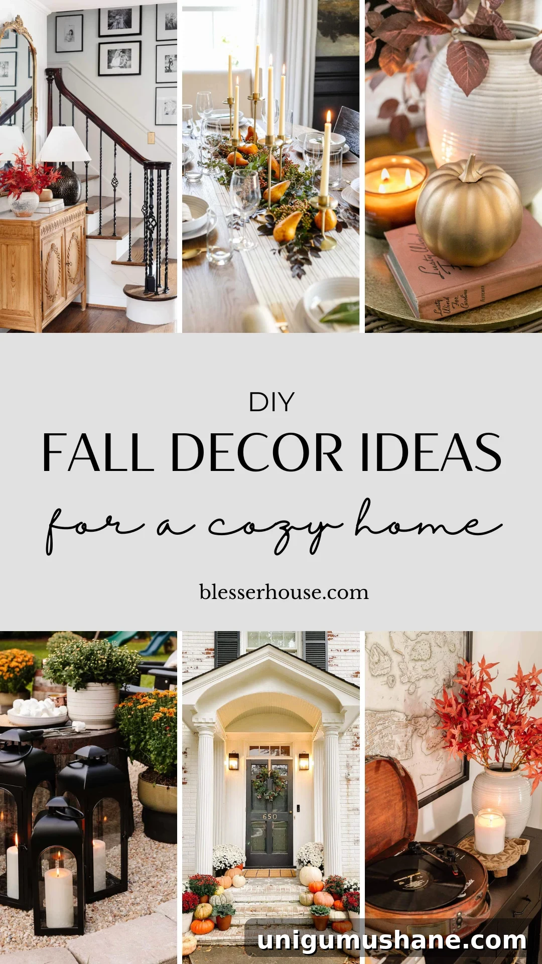 Realistic Faux Pumpkins for Fall 2024 Home Decor 14 diy fall decor ideas for a cozy home