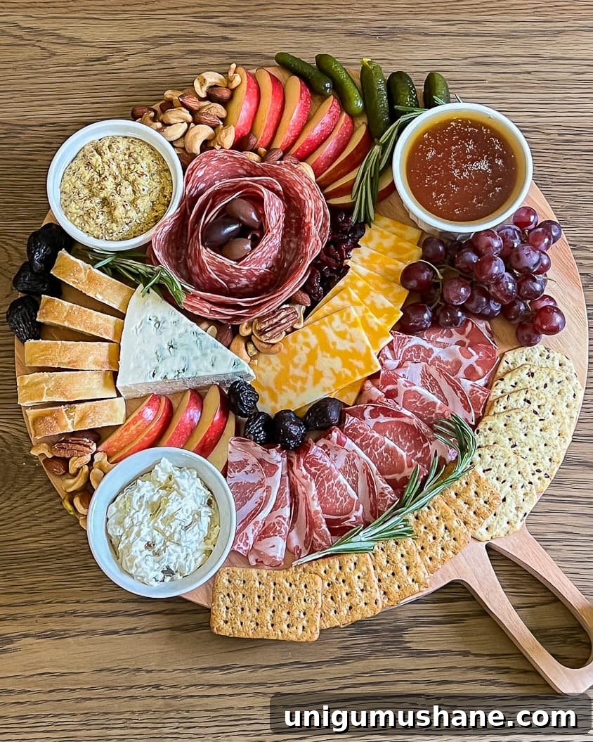 How to Make a 10-Minute DIY Charcuterie Board 9 easy DIY charcuterie board finished
