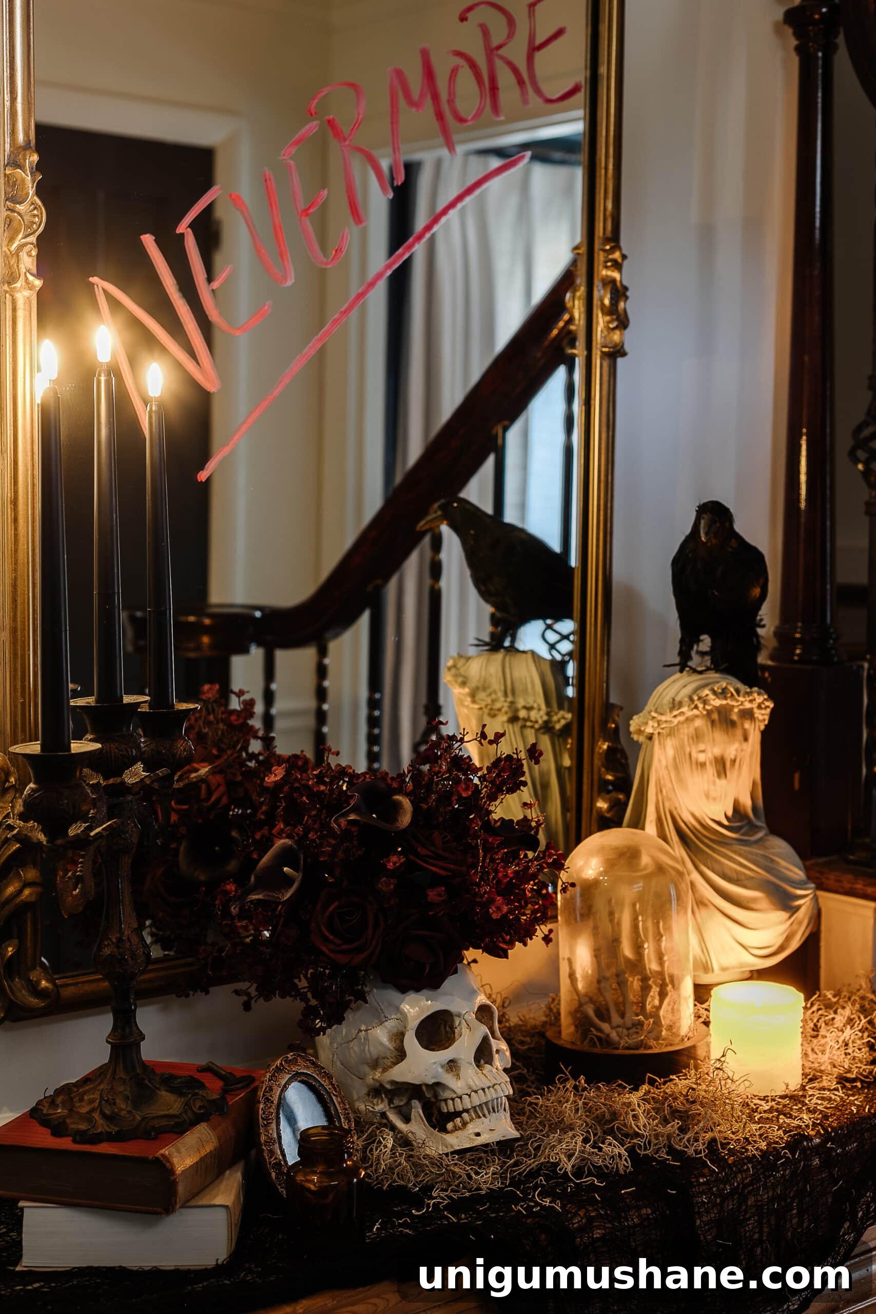 DIY Haunted House Entryway Ideas for Halloween 3 DIY haunted house styled entryway