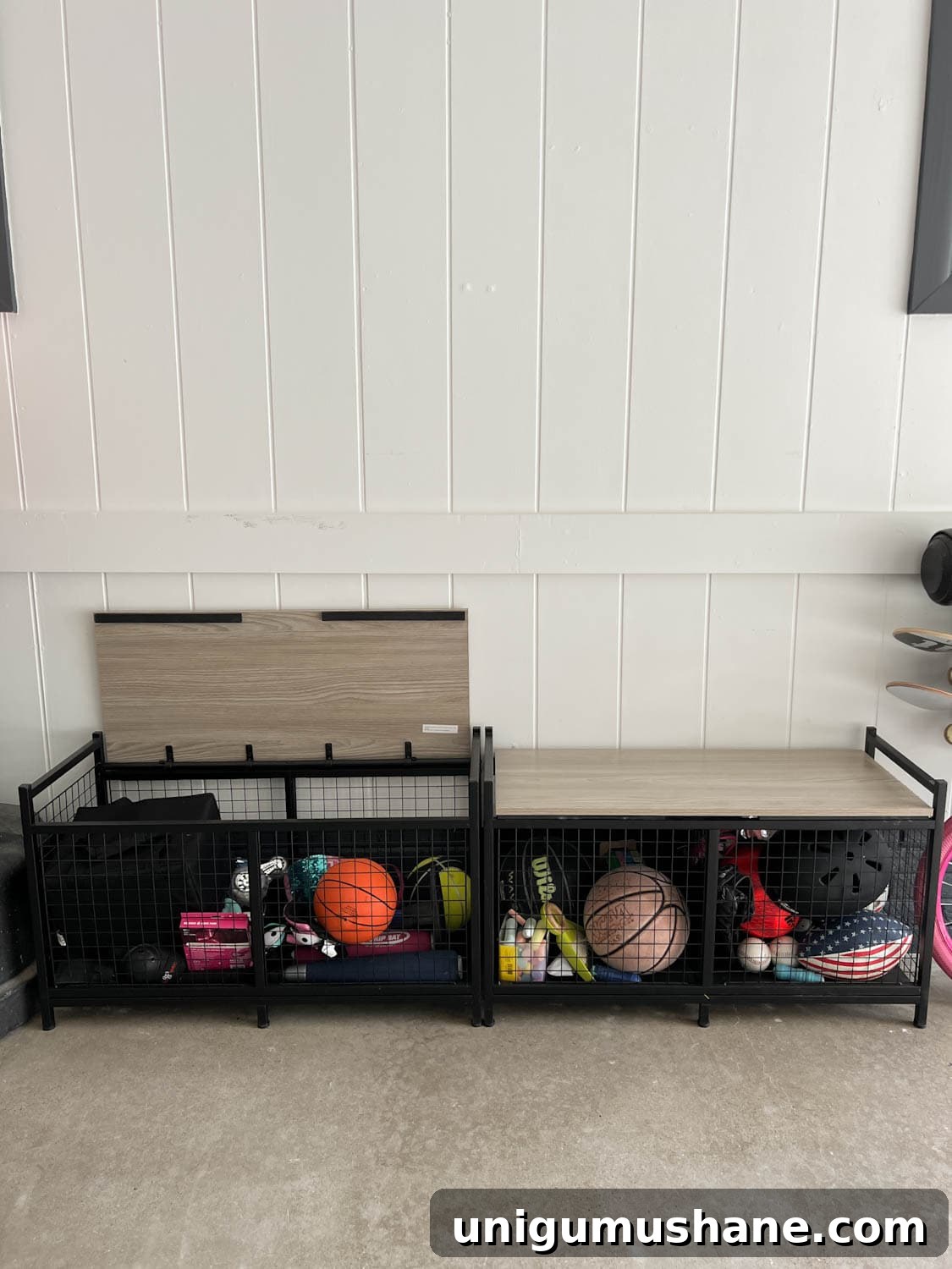 Smart Garage Storage Ideas to Maximize Space 10 garage storage solution with heavy duty benches to store sporting equipment