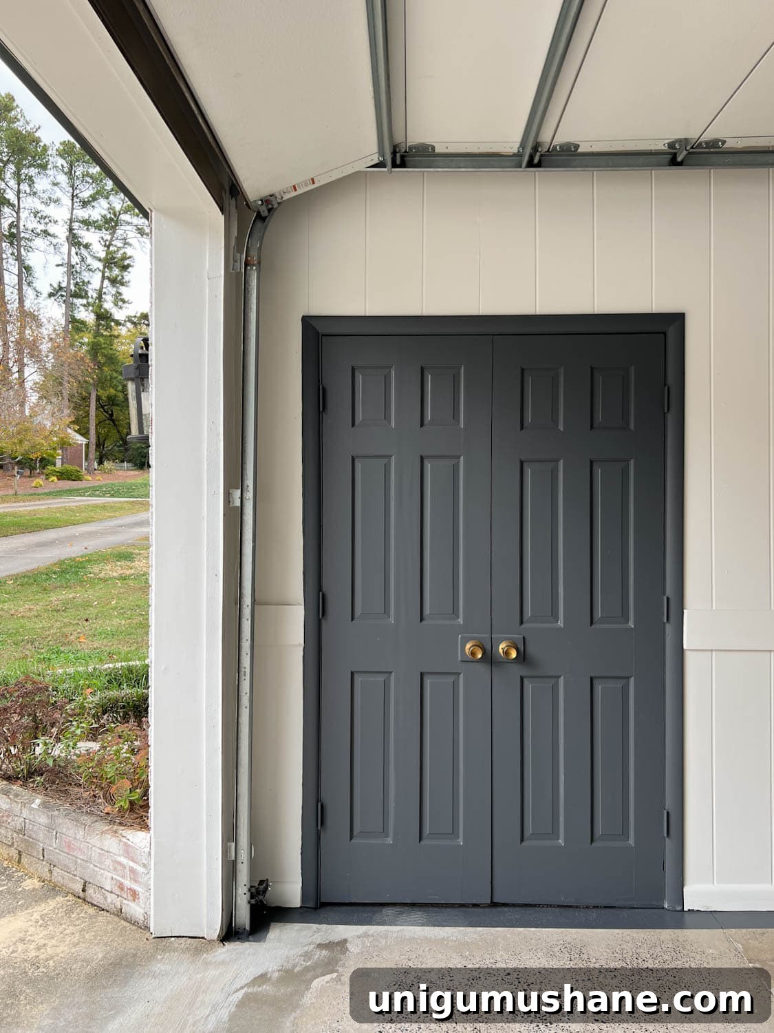 Smart Garage Storage Ideas to Maximize Space 19 paint storage closet doors
