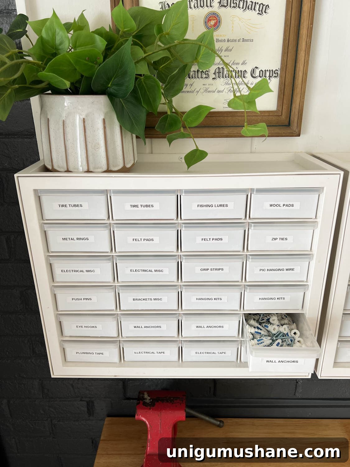 Smart Garage Storage Ideas to Maximize Space 23 hardware organizer for a garage workshop