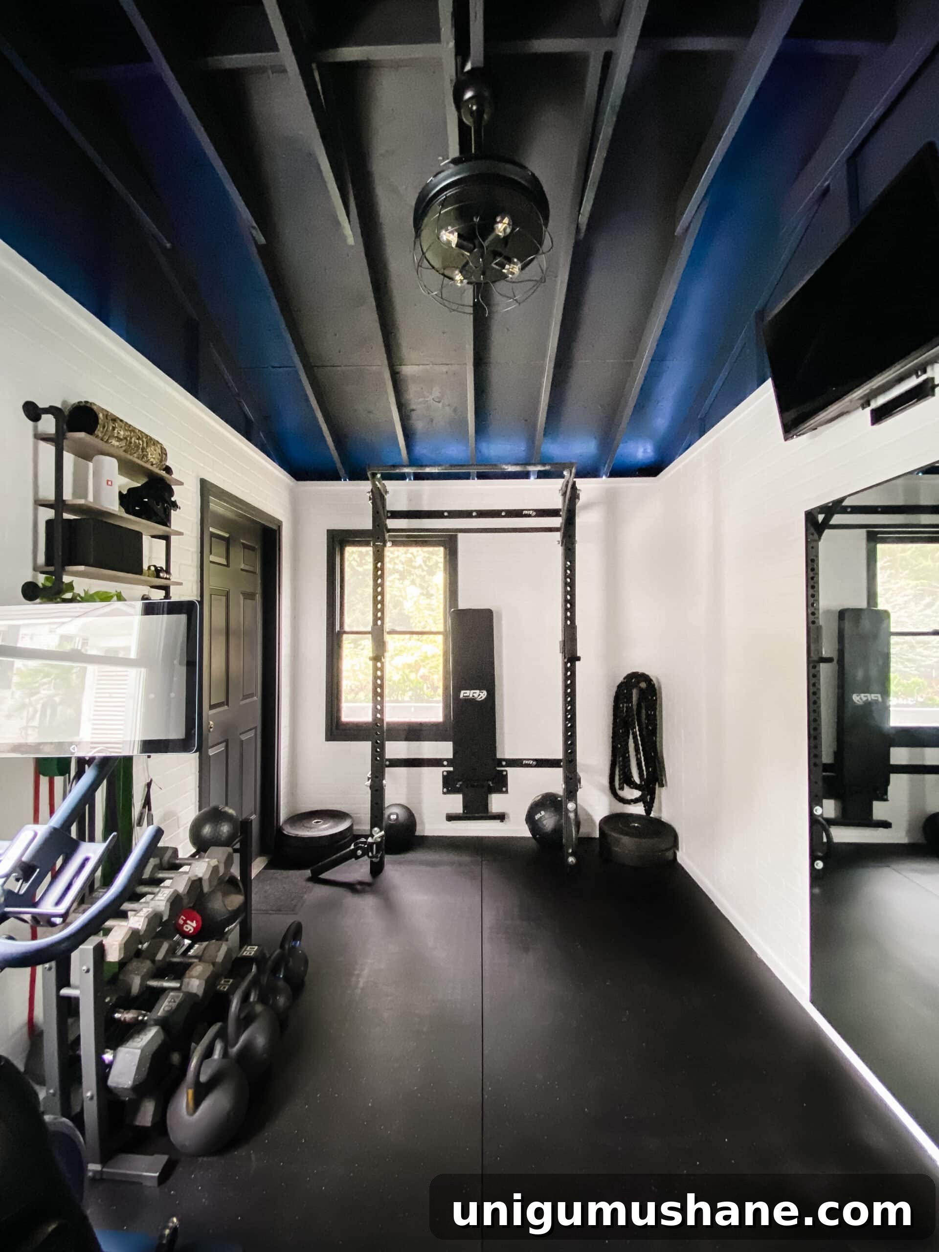 Smart Garage Storage Ideas to Maximize Space 8 home gym shed in a backyard
