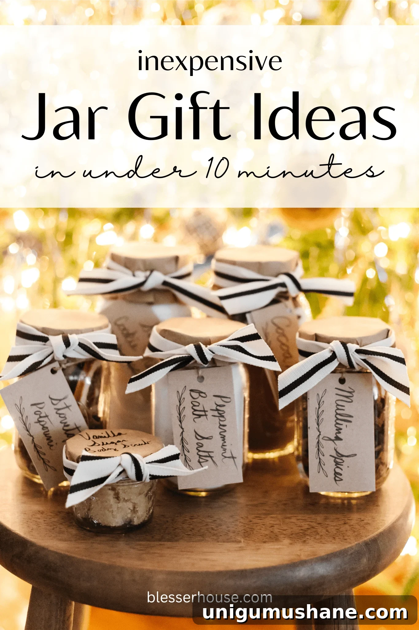 25 DIY Mason Jar Gifts for Last-Minute Presents 2 6 inexpensive mason jar gift ideas done in under 10 minutes